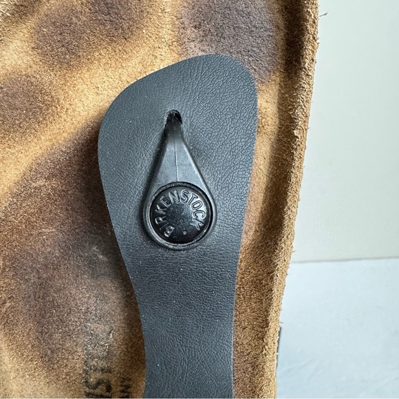 Birkenstock Gizeh Sandals Womens Size 41 Size 10-10.5 Black Birko-Flor T Strap - Picture 8 of 16